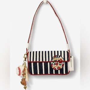 The Fiona Beaded Bag: Baseball Edition